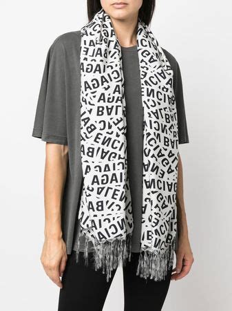 farfetch balenciaga scarf.